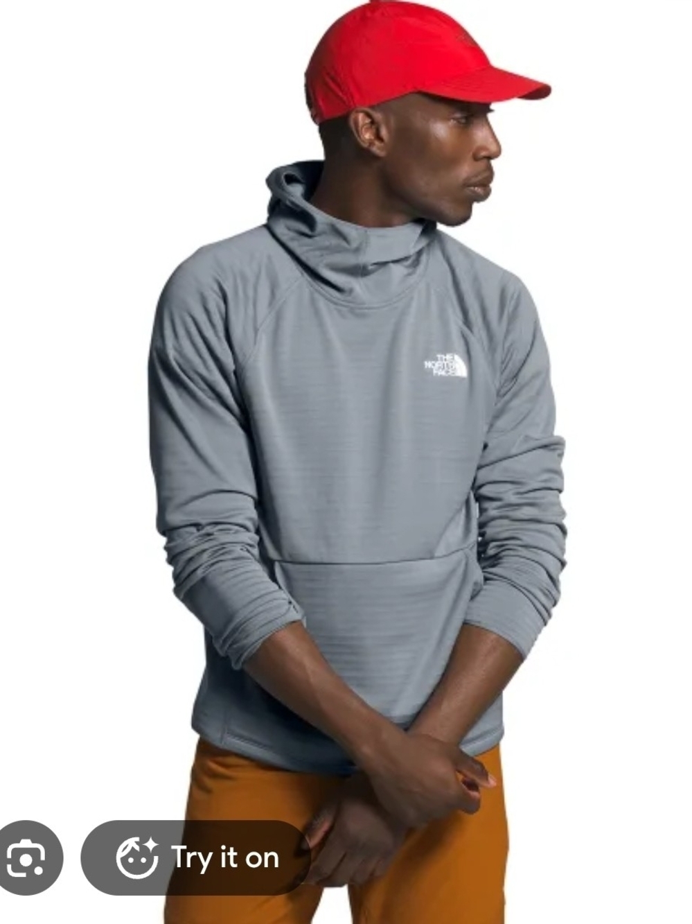 The North Face Men’s Grey Pullover Hoodie